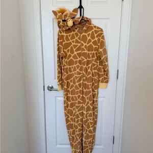 Giraffe Onesie - Adult Medium